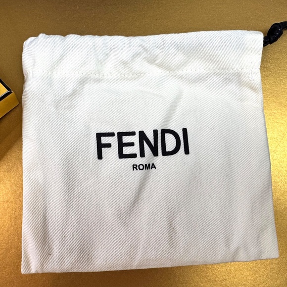 NWT Fendi Men's FF Zucca Embossed Bi-Fold Wallet w Dust Bag & Box - Picture 10 of 11